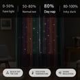 thumbnail image 2 of Cortinas XiDi Kids Blackout, 2 paneles, 107 x 244 cm, rosa y morado, 2 of 7