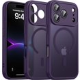thumbnail image 1 of Funda Magnética Oterkin para iPhone 17 Pro Mate en Púrpura Oscuro, 1 of 6