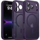 thumbnail image 1 of Funda Magnética Oterkin para iPhone 17 Pro Mate en Púrpura Oscuro, 1 of 6