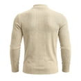 thumbnail image 6 of Atkumj Pullover Sweater for Men Warm Slim Fit Mock Neck Ribbed Men Undershirts Casual Solid Color Long Sleeve Lightweight Sweater for Fall Winter 2XL, 6 of 7