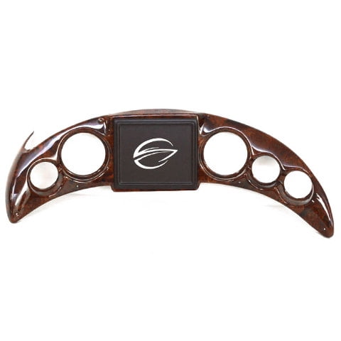 Crownline Boat Gauge Panel Blank AD-331-257 | Faux Woodgrain 24 1/2 Inch
