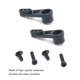 thumbnail image 3 of Vogacara 2 piezas RC coche Servo brazo modelo vehículo Metal dirección engranaje brazos reparación repuestos reemplazo para WL juguete A949 Kits de construcción modelo Negro Vogacara  FN012247-07B, 3 of 6