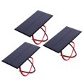 thumbnail image 1 of 3Pcs Mini Solar Panel DC 6V Polysilicon Solar Cell Module Solar DIY System Kits with 30cm Cable, 1 of 9