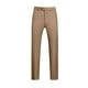 thumbnail image 1 of Pantalones de traje casuales con bolsillos y botones de color liso para hombre, 1 of 3