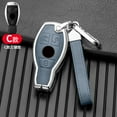 thumbnail image 4 of Car Key Case Cover Key Bag For Mercedes Benz A B C S Class AMG GLA CLA GLC W176 W221 W204 W205 Accessories Holder Shell Keychain, 4 of 10