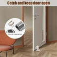 thumbnail image 3 of SQDWYGG Door Wedge Stopper, 2025 New Magnetic Doors Stoppers for Bottom of Door, No Drill Invisible Doorstops for Inside Door, Heavy Duty Magnetic Doors Catch Holder to Keep Doors Open,Black, 3 of 6