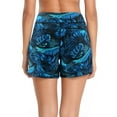 thumbnail image 6 of RELLECIGA Women's High Waisted Swim Shorts with Pockets UV Sun Protection Board Shorts Swimwear Floral Bathing Suit Short, 6 of 12