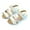 White, variant on Zwiiyzr Toddler Girls Shoes 15 Months-12 Years Slingback Sandals Sandals Children Princess Open-Toed Soft Bottom Flowers Roman Beach Shoes Pink