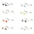 thumbnail image 3 of VONKY Mini Sunglass Eye Protector Retro Eyewear Fashionable Multicolored Small Sweet Gift Chic Design Attractive Kid Supplies Gold/Purple, 3 of 9