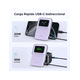 thumbnail image 4 of Batería portatil MagSafe Mini 5000mAh Ugreen 20W con pantalla TFT Morado, 4 of 9
