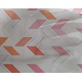 thumbnail image 5 of oneOone Georgette Viscose White Fabric Geometric Craft Projects Decor Fabric Printed By The Yard 42 Inch Wide-RE, 5 of 5