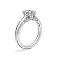 thumbnail image 3 of 1.20 Carat Brilliant Oval Cut Natural Diamond Solitaire Beautiful Ring for Engagement Solid 14K White Gold Size 9, 3 of 8