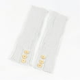 thumbnail image 5 of AWZXDE Women's Knit Leg Warmers with Button Detail, Stackable Socks for Boots White,A, 5 of 5