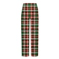 thumbnail image 4 of Aloohaidyvio Men's Cotton Plaid Flannel Pajama Pants,Brushed Soft Lounge & Sleep PJ Bottoms with Pockets, 4 of 5