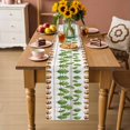 thumbnail image 2 of Summer Botanical Table Runner 70 Inches, Watercolor Acorn Spring Plant Leaves Bed Runner Dresser Scarves Tabletop for Indoor Outdoor Parties/Ceremony/Banquet, 13" x 70", 2 of 9