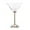 Gold, variant on Vetrina Stem Martini Glass, Sophisticated Crystal Glassware, Faceted Base, For Dining Table Setting, Event, Wedding, Home Bar Cocktails, Gold, Set of 6