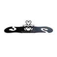 thumbnail image 1 of Village Wrought Iron WRC-51 Heart Wine Caddy, 1 of 1
