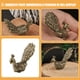 thumbnail image 4 of Estatua de adorno de pavo real, estatuilla de decoración de pavo real, decoraciones delicadas de pavo real simulado, decoración de latón, adornos de latón, estatuilla artesanal de latón, 4 of 5