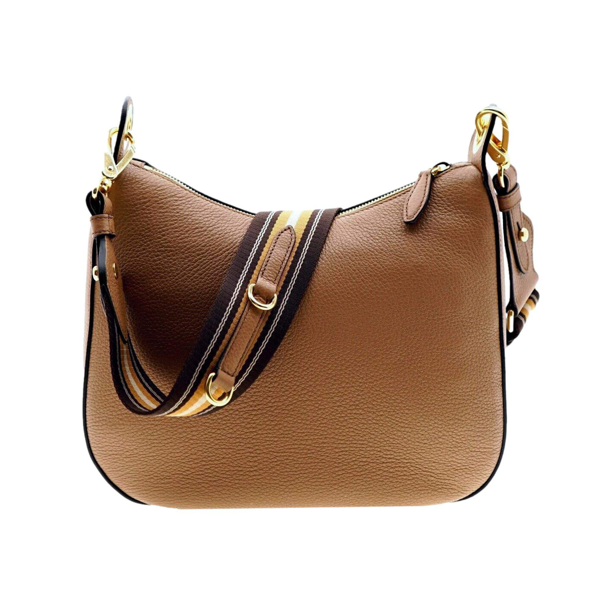 ショルダーバッグ・ポシェット PRADA Brown leather crossbody