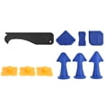 thumbnail image 4 of Caulk Scraper, Caulking Tool Portable Lightweight Multi-Angle With 3Pcs Nozzle For Floor Installation, 4 of 8