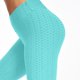 thumbnail image 4 of Pantalones de yoga de cintura alta para mujer, levantamiento de cadera, ejercicio, fitness, correr, verde menta/s, 4 of 5