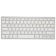 thumbnail image 1 of Teclado inalámbrico Mini 78 teclas NikouMX Teclados de computadora blancos portátiles ultradelgados Para Android Para OS X Para IOS Para Windows, 1 of 8
