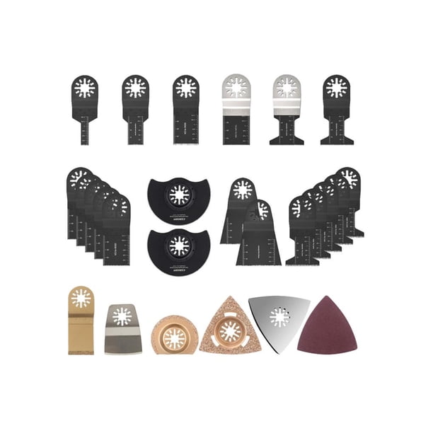 Juego De Hojas De Sierra Oscilante De 50 Uds., Juego De Multiherramientas De Corte Y Molienda Para Fein Multimaster Makita Speravity TO003407-00