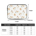 thumbnail image 3 of Cartoon Shiba Inu Dog Design Portable Laptop Sleeve Compatible with MacBook Air Notebook Computer Case for Men Women College School Students, 3 of 7