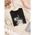 thumbnail image 3 of Nice Bear Grunge Style Shaped T-Shirt Women -Image by Shutterstock, Female 3X-Large, 3 of 4