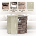 thumbnail image 5 of VENTOPYR Outdoor Propane 32-inch Round Fire Pit Table with Imitation Stone Surface, 5 of 7