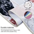 thumbnail image 2 of YOPTOP Ironing Board Cover 100% Cotton 55 x 20 Inch Ironing Board Pad Scorch Resistant Adjustable Ironing Board Protective Cloth with Elasticized Edges for Home Laundry Hotel, 2 of 7