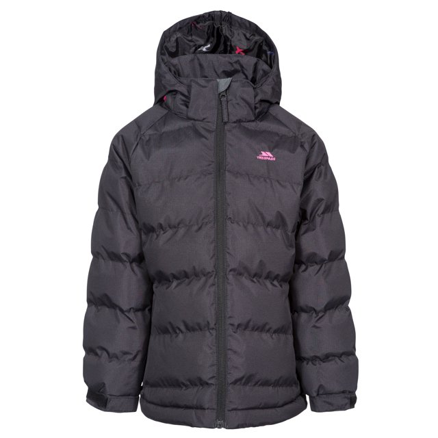 Trespass - Chaqueta Amira para Niños/Niñas (Negro)