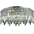thumbnail image 2 of Elegant Lighting Maxime 20" 6 Light Royal Crystal Flush Mount, 2 of 2