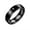 Black, variant on Tungsten Steel Cross Rings for Men Women 6mm Black Silver Gold Plated Cool Simple Fiber Dainty Statement Unique Statement Jewelry Silver Size 8