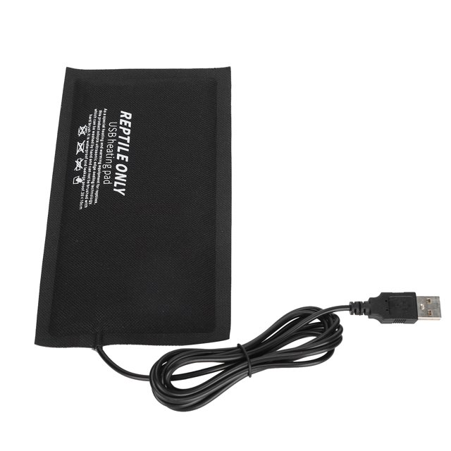 Reptile Pet Heating Pad, Reptile Accessory Reptile USB Heating Pad For Snakes For Reptiles For Lizard For Hermit Crab Medium