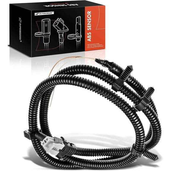 A-Premium ABS Wheel Speed Sensor Compatible with Chevrolet Impala 2000-2006 Corvette 2005 Monte Carlo Buick Century Pontiac Grand Prix Oldsmobile Intrigue