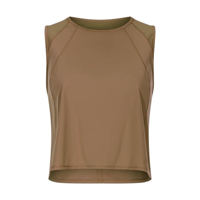Ropa de yoga ligera y transpirable para primavera y verano, top para mujer con espalda hueca, de secado rápido, chaleco deportivo informal y holgado para fitness