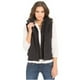 thumbnail image 2 of Aeropostale Chaleco acolchado con diamantes para mujer, negro, extragrande Aeropostale  Chaleco acolchado, 2 of 2