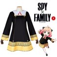 thumbnail image 3 of Anya Forger Cosplay Anime Spy X Family Anya Forger Cosplay disfraces para niños Halloween Ania Cosplay uniforme peluca Navidad, 3 of 5