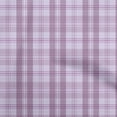 thumbnail image 1 of oneOone Cotton Poplin Dusty Purple Fabric Check Craft Projects Decor Fabric Printed By The Yard 42 Inch Wide, 1 of 4