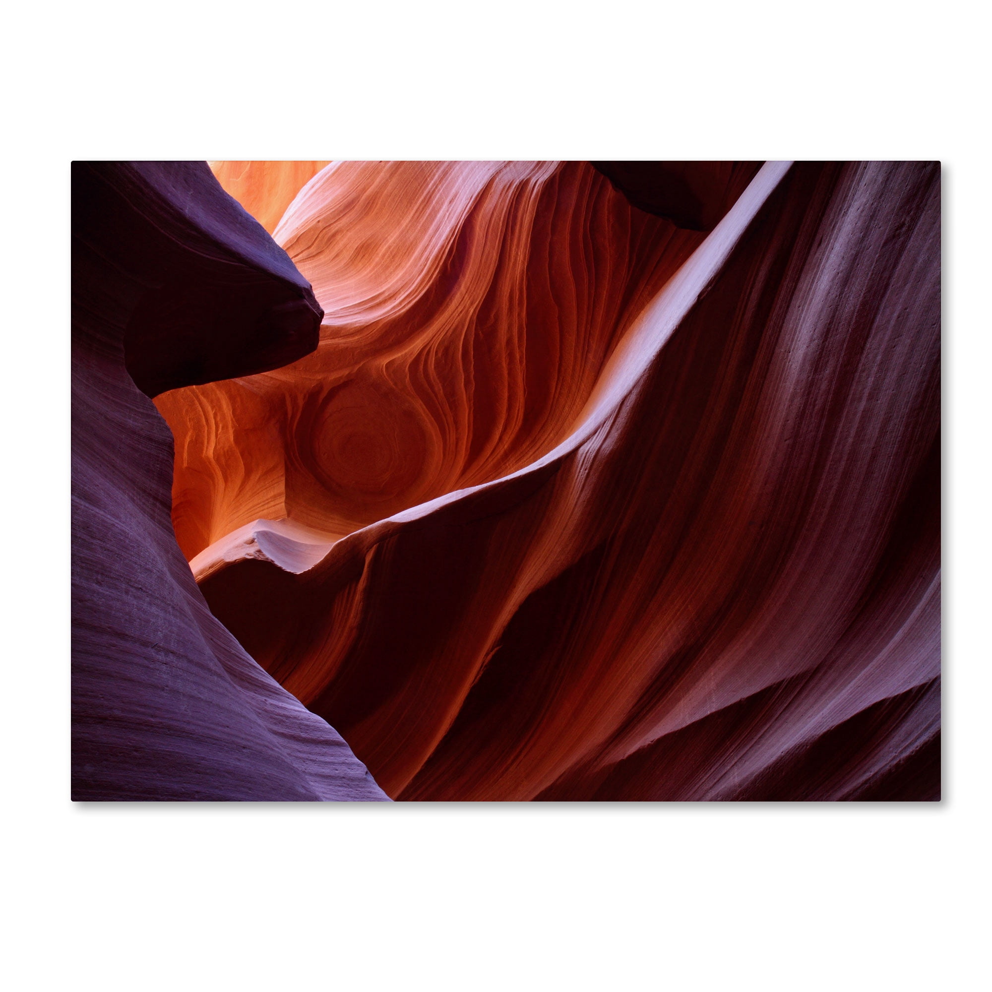 Trademark Fine Art 'Antelope Canyon' 14" x 19" Canvas Art (PL0002-C1419GG)