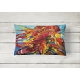 thumbnail image 2 of Carolines Treasures JMK1117PW1216 Crawfish Canvas Fabric Decorative Pillow  12H x16W multicolor, 2 of 3