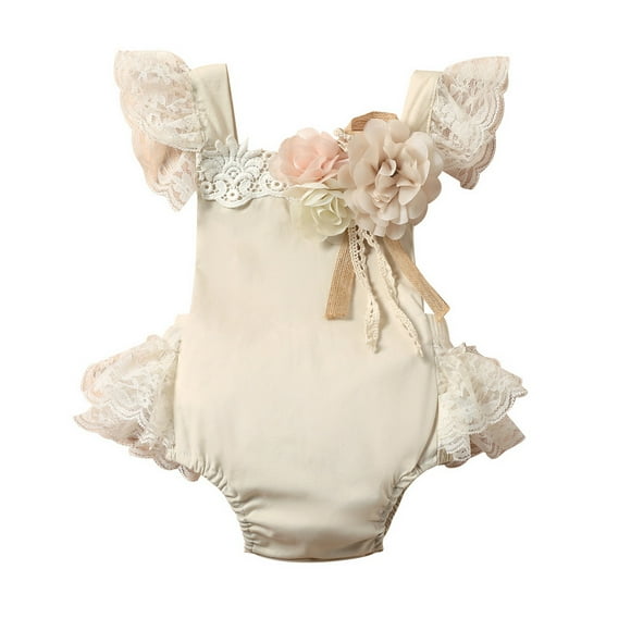 Infant Girl Clothes Baby Romper Dresses Bodysuit Newborn Outfits Baby Girl Baby Girl Clothing Baby Girl Rompers 0-3 Months