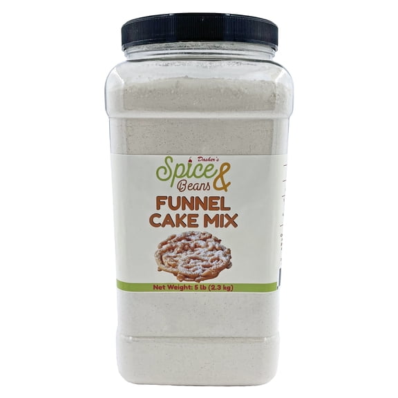 Funnel Cake Mix By Dasher's Spice & Beans | Made In America | 5 lb