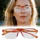 thumbnail image 2 of Gafas de lectura abatibles con filtro de luz azul y ayuda para la lectura, con diseño de clip para ambos lados., 2 of 7