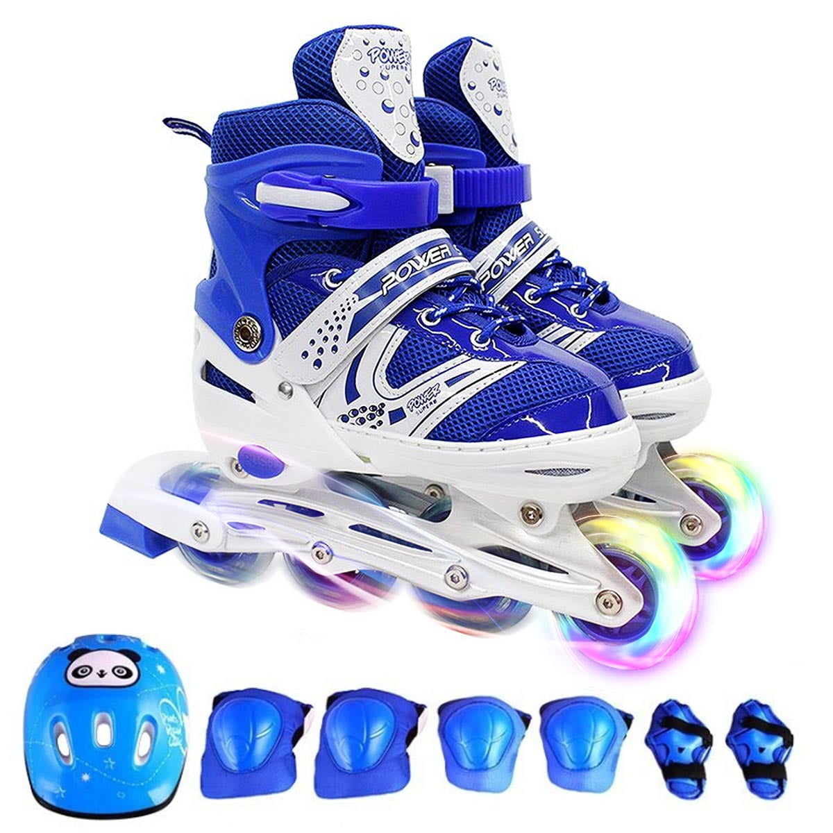 Details about   Adjustable Inline Skates Roller Blades Adult Kid Breathable Unisex Fashion Gift 
