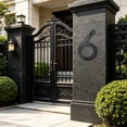 thumbnail image 6 of Orangide 10 Inch Modern Metal House Numbers, Door Number Address Letters and Numbers for Outside Signs, Easy to Install for Home Exterior, 6 of 7