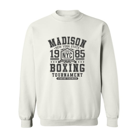 Boxing Ny Sweatshirt Men -Image by Shutterstock, Male 3X-Large