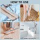 thumbnail image 4 of 2pcs Silicone Toe Gap Cleaning Brush, Foot Cleaning Brush, Foot Brush for Shower with Long Handle, Exfoliation Tool Brush for Elderly, 4 of 5