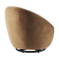 thumbnail image 3 of Buttercup Performance Velvet Performance Velvet Swivel Chair, 3 of 4